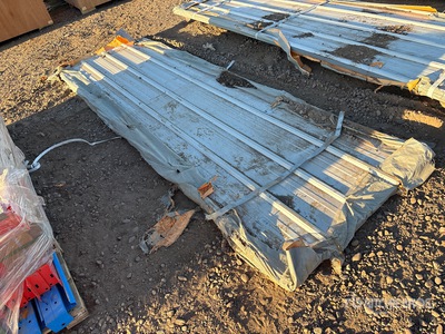 Quantity of (50) 2026 SKLP SK-XH50 3 ft x 10 ft Galvalume Steel Sheets Divers