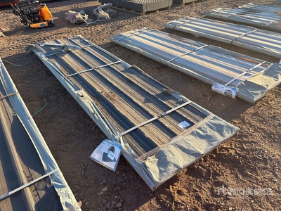 Quantity of (50) 2026 SKLP SK-XH50 3 ft x 10 ft Galvalume Steel Sheets (Unused)