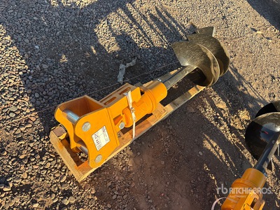 2026 GIYI 32 in Excavator Auger - Fits Cat 303 (Unused)