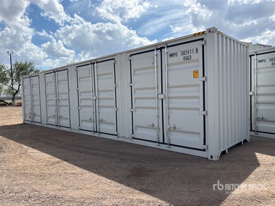 2026 40 ft High Cube Multi-Door Storage Container