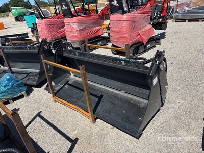 2026 GIYI GY-KH72 4 in 1 Skid Steer Bucket (Unused)