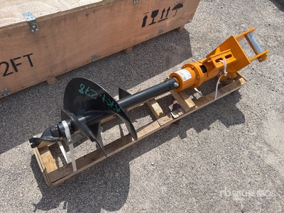 2026 GIYI 15 in Excavator Auger - Fits Cat 305 (Unused)