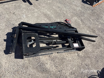2026 GIYI GY-SF60 Side shift Fourches pour chargeuse à différentiel (Unused)