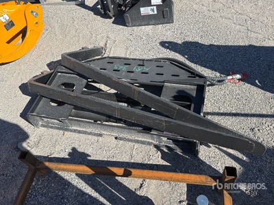 2026 GIYI GY-SF60 60 in Side shift Horquillas para minicargadora (Unused)