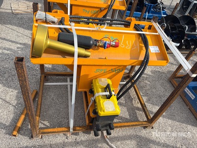 2026 GIYI GY-AD680 Enfonce-pieu pour chargeuse à différentiel (Unused)