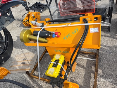 2026 GIYI GY-AD680 Enfonce-pieu pour chargeuse à différentiel (Unused)