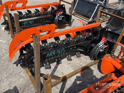 2026 GIYI D39 39 in Mini Skid Steer Trencher (Unused)