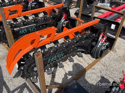 2026 GIYI X380 38 in Mini Skid Steer Trencher (Unused)