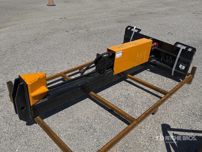 2026 GIYI GY-HLS82 25 in Skid Steer Log Splitter (Unused)