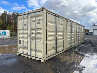 2026 40 ft High Cube Multi-Door Storage Container