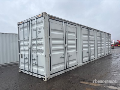 2026 40 ft High Cube Multi-Door Storage Container