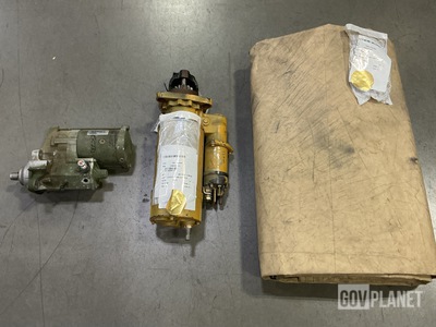 (1) Tarp, (1) Starter Motor & Assorted Items