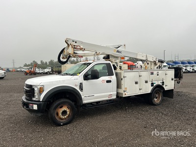 2018 Altec AT40G 12.4 m on 2019 Ford F-550 XL 4x2 Cable Placer Autohoogwerker
