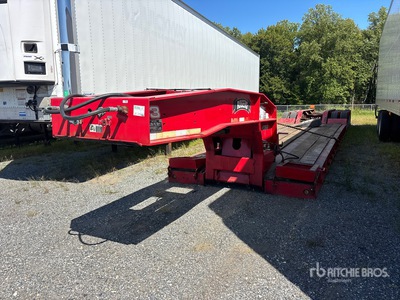 2004 Rogers 50 ton Tri/A Removable Gooseneck Przyczepa niskopodwoziowa
