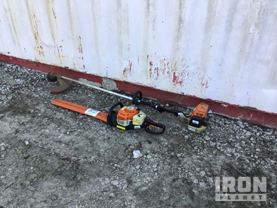 Stihl FS91R String Trimmer & Stihl HS81T Hedge Trimmer