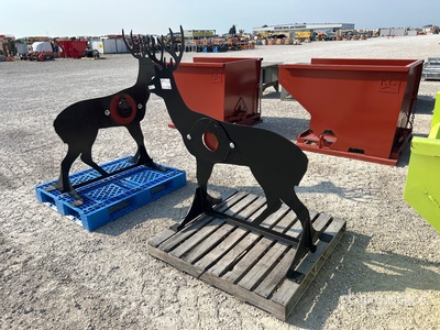 2025 Kit Containers AR500ATDEER Shooting Target Divers