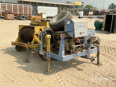 Quantity of (2) 2015 Portable Hydraulic Winch (Inoperable)