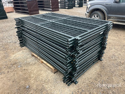 Quantity of (24) 2026 BYT MSPP07 7 ft Mesh Sheep Panel para ganado (Unused)