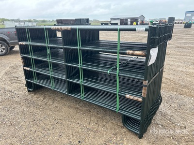 Quantity of (24) 2025 BYT MDRP96 9 ft 6 in Ranch Panel para ganado (Unused)