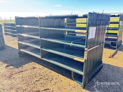 Quantity of (24) 2025 BYT MDRP96 9 ft 6 in Ranch Panneau pour bétail (Unused)