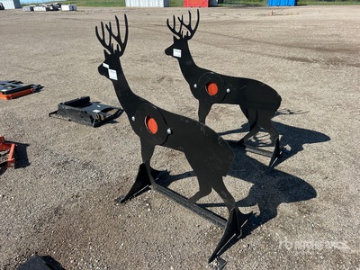 2025 Kit Containers AR500ATDEER Shooting Target (Unused)