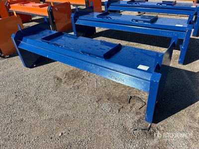 2025 Kit Containers QT-SP-8-23-PB 92 in Skid Steer Snow Pusher (Unused)