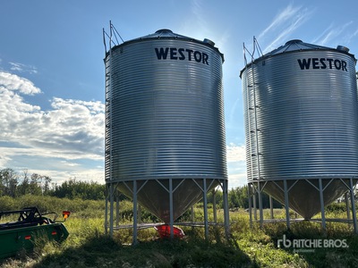 Westor 1805 +/- 4900 bu 5 Ring Hopper Graan bak