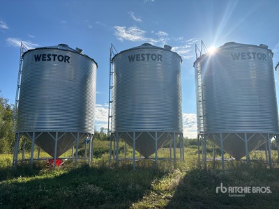 Westor 1805 +/- 4900 bu 5 Ring Hopper Graan bak