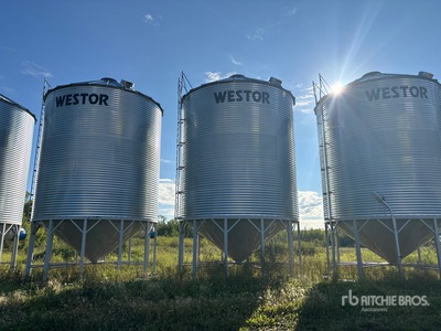 Westor 1805 +/- 4900 bu 5 Ring Hopper Graan bak