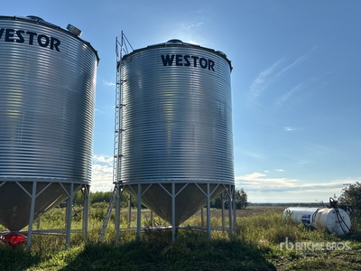 Westor 1805 +/- 4900 bu 5 Ring Hopper Graan bak