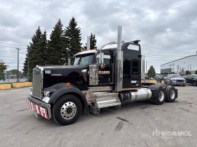 2017 Kenworth W900L 6x4 Cabeza Tractora Cabina Dormitorio