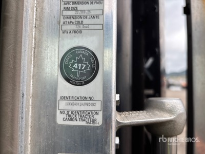 2017 Kenworth W900L 6x4 T/A Sleeper Truck Tractor