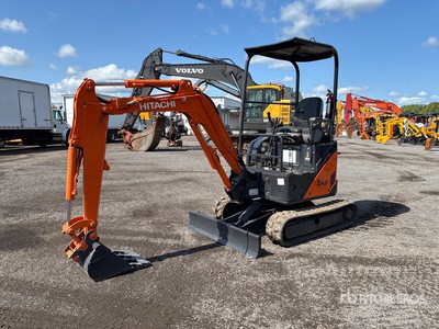 2012 Hitachi ZX17U-2 Mini Excavadora