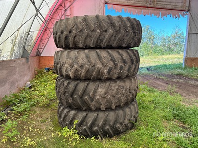 Quantity of (4) Firestone 520/85R38 Tires - Fits John Deere 4730