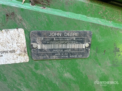 2013 John Deere 9460R Articulated 4WD Tractor