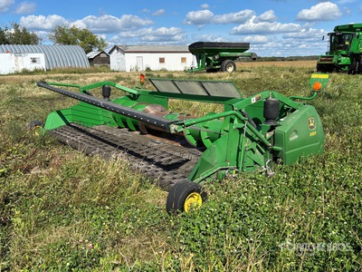 2008 John Deere 615P 15 ft maaikop aanhanger