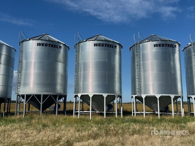 Westeel 1805 +/- 4900 bu 5 Ring Hopper Graan bak