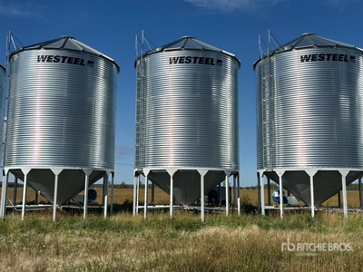 Westeel 1805 +/- 4900 bu 5 Ring Hopper Graan bak