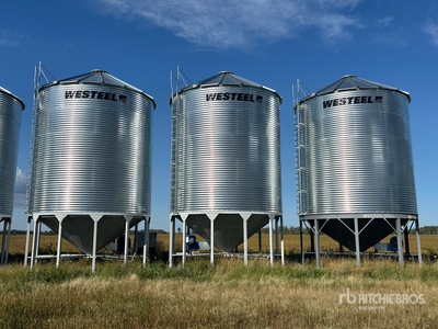 Westeel 1805 +/- 4900 bu 5 Ring Hopper Graan bak