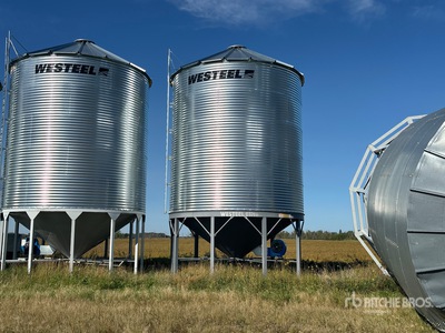 Westeel 1805 +/- 4900 bu 5 Ring Hopper Graan bak