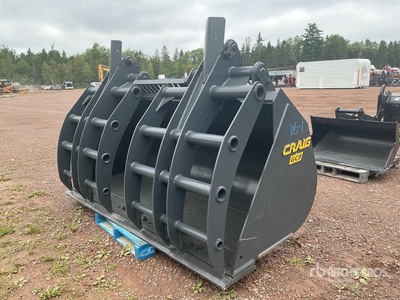 Craig GCB-3.0 108 in Garbage Clamp ホイールローダー用バケット - Fits Komatsu WA320-8 (Unused)