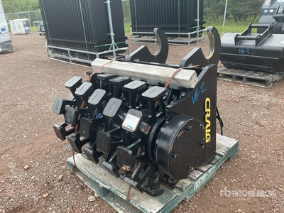 Craig EX-WC-36 36 in Q/C エクスカベーター用コンパクションホイール - Fits Hitachi ZX350 (Unused)