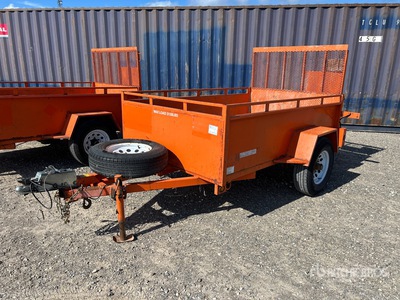 2020 Miska 8 ft S/A Utility Trailer
