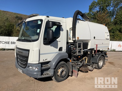 Johnston on 2018 DAF LF.230 Sweeper Truck