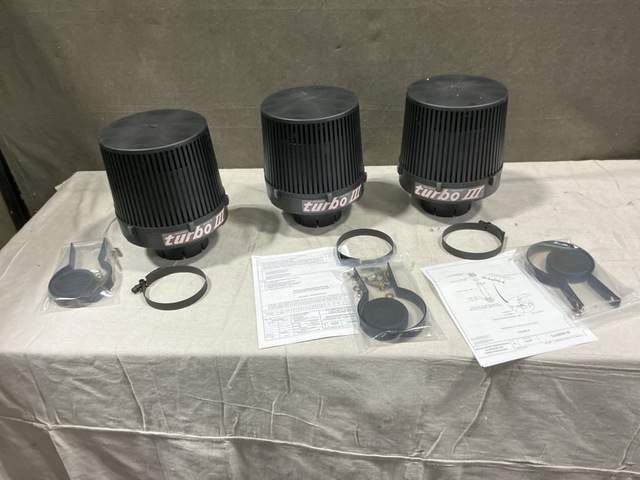 (12) Turbo III-200AM Exhaust System Installation Kits (12) Turbo III-200AM Exhaust System Installation Kits