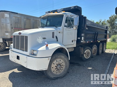 2003 Peterbilt 330 10x4 Quad/A Dump Truck