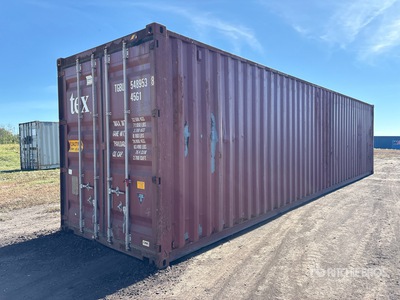 2017 40 ft High Cube Conteneur de stockage