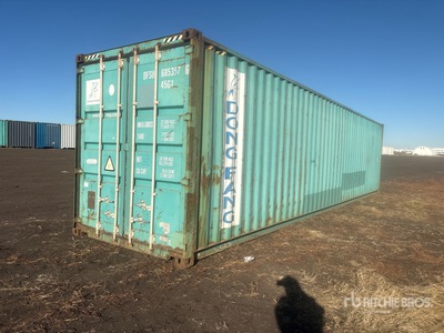 2011 40 ft High Cube Contenedor de almacenamiento