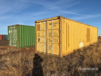 Quantity of (2) 40 ft Storage Container