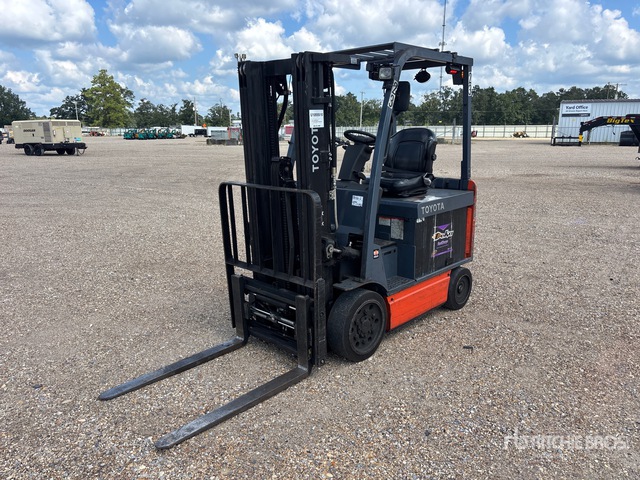 2023 Toyota 8FBCHU25 4500 lb Electric Forklift